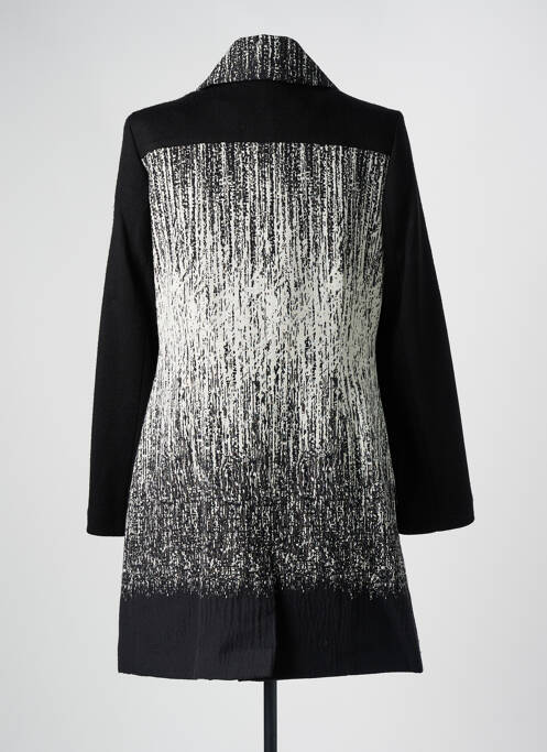 Manteau long noir GUY DUBOUIS pour femme