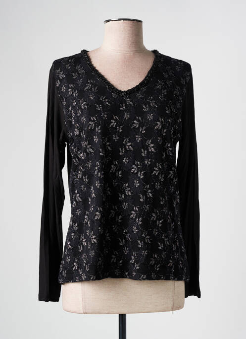 Top noir GUY DUBOUIS pour femme