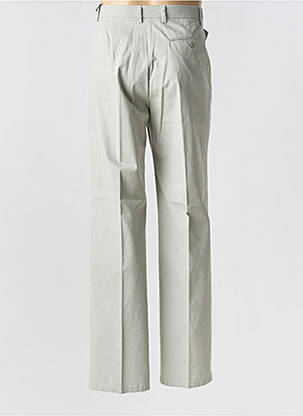 Pantalon chino tissage chiné taille normale beige PIERRE D'ARLANC homme