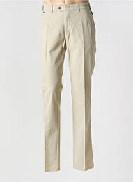 Pantalon chino tissage popeline taille normale beige BRÜHL homme