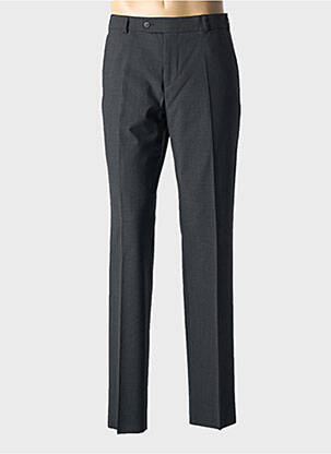 Pantalon slim tissage chiné taille basse gris BRÜHL homme