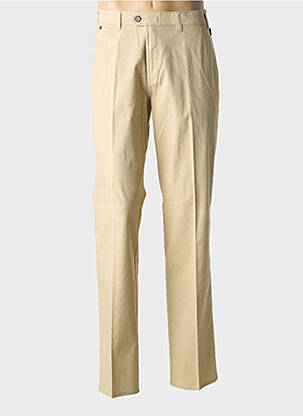 Pantalon chino poches taille basse beige BRÜHL homme