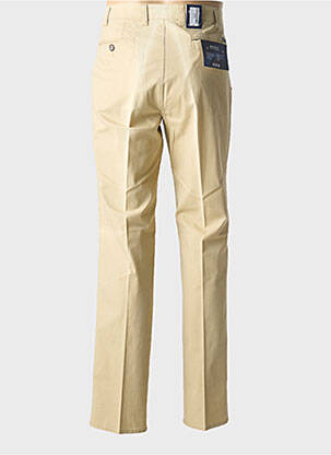 Pantalon chino poches taille basse beige BRÜHL homme