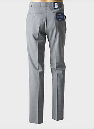 Pantalon chino tissage chiné taille haute gris BRÜHL homme