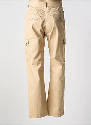 Pantalon cargo coupe droite taille normale beige LMA homme