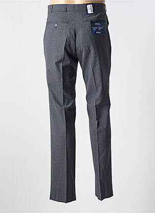 Pantalon droit tissage chiné taille haute gris BRÜHL homme