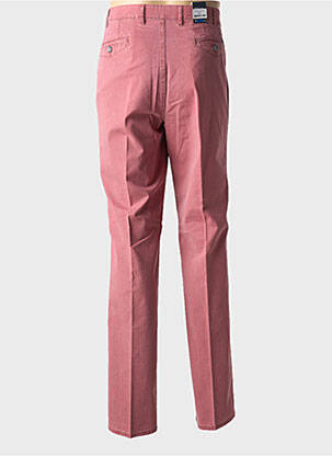 Pantalon droit tissage popeline taille normale rouge BRÜHL homme