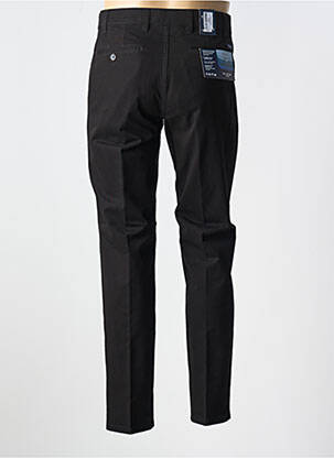 Pantalon chino tissage popeline taille normale noir BRÜHL homme