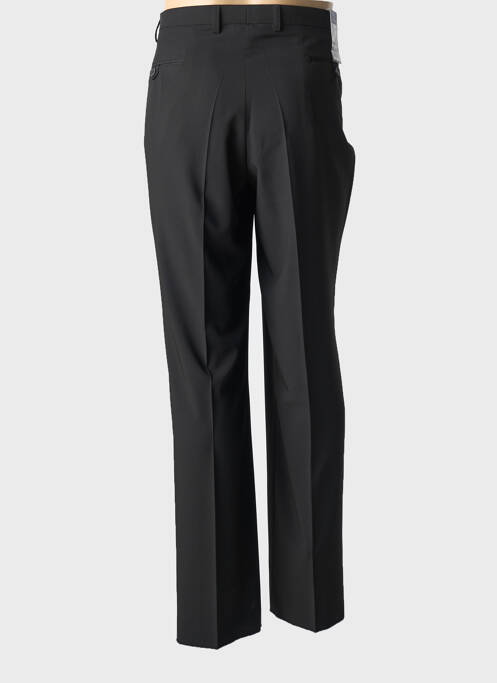 Pantalon droit noir LUIGI MORINI pour homme