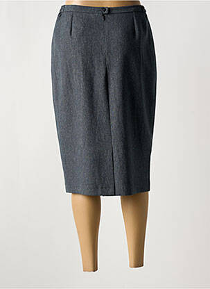 Jupe mi-longue taille normale gris GUY DUBOUIS femme