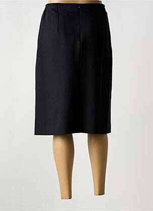 Jupe mi-longue coupe évasée noir GUY DUBOUIS femme
