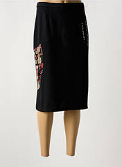 Jupe mi-longue noir GUY DUBOUIS pour femme seconde vue