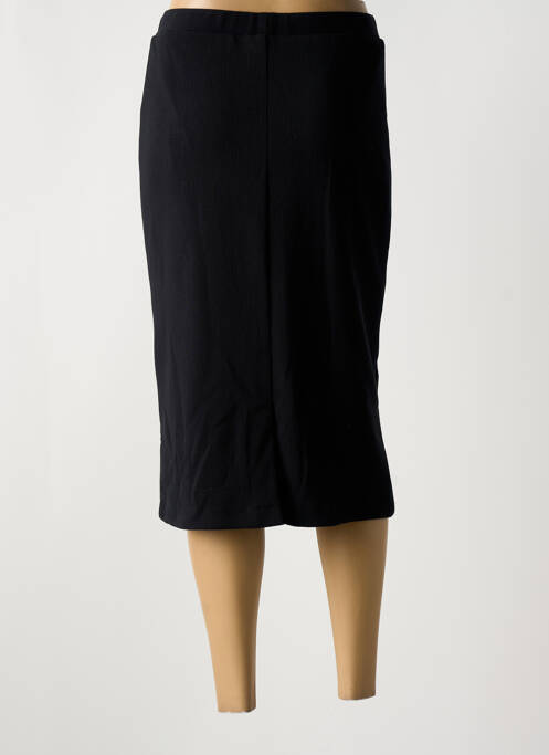 Jupe mi-longue noir GUY DUBOUIS pour femme