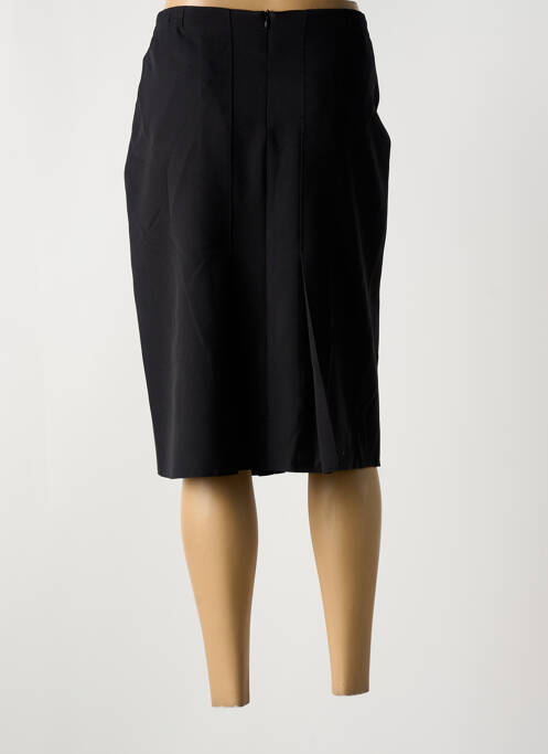 Jupe mi-longue noir GUY DUBOUIS pour femme