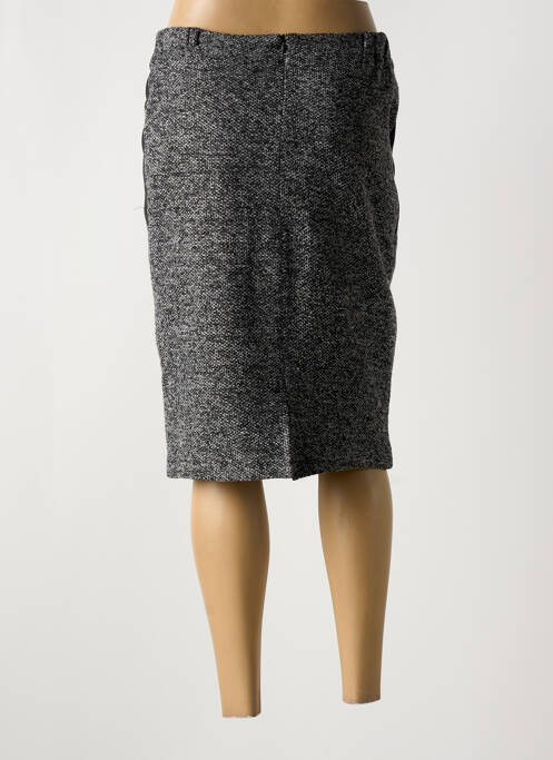 Jupe mi-longue noir GUY DUBOUIS pour femme