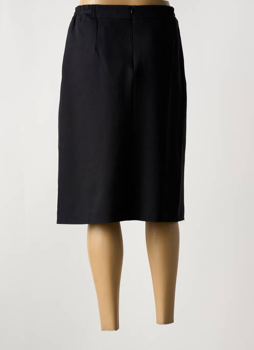 Jupe mi-longue noir GUY DUBOUIS pour femme