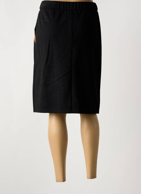 Jupe mi-longue noir GUY DUBOUIS pour femme