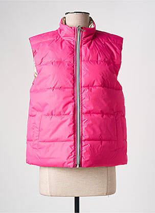 Doudoune poches sans capuche rose ESCANDELLE femme