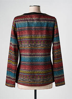 Veste casual col rond marron S.QUISE femme