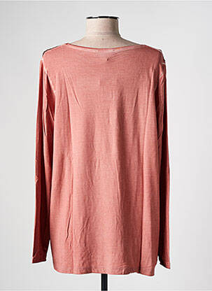 T-shirt manches longues manches longues rose CAPUCCINO femme