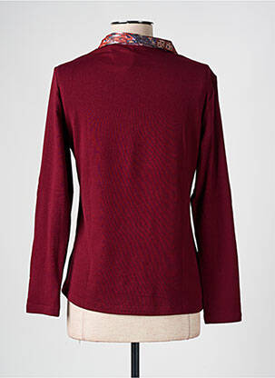 Top tissage jersey manches longues orange S.QUISE femme
