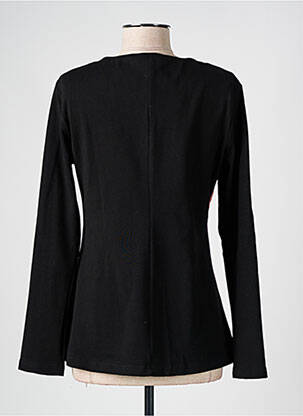 T-shirt manches longues manches longues noir S.QUISE femme