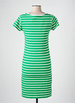 Robe courte manches courtes manches courtes vert M.X.O femme