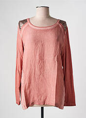 T-shirt rose CAPUCCINO pour femme seconde vue