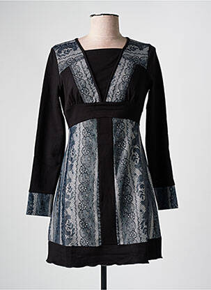 Tunique manches longues noir S.QUISE pour femme