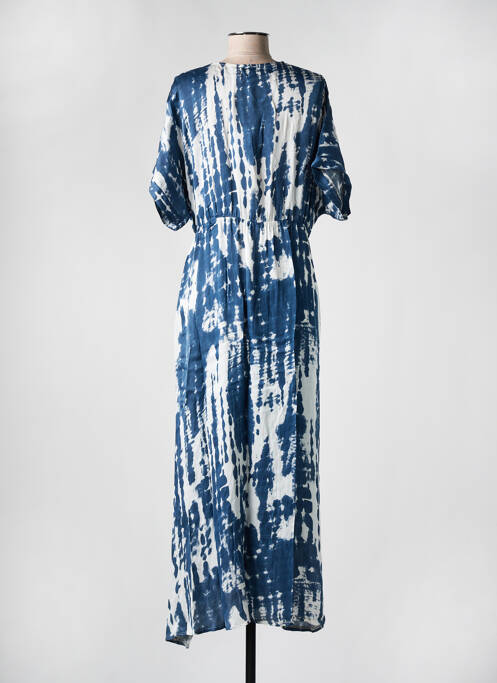 Robe longue bleu LAGON BLEU femme