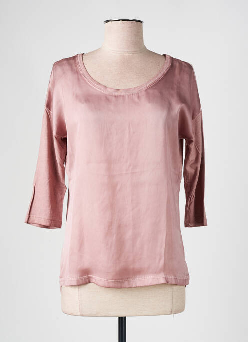 Top rose C'EST BEAU LA VIE pour femme