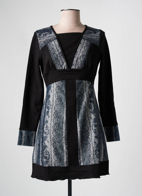 Tunique manches longues noir S.QUISE pour femme