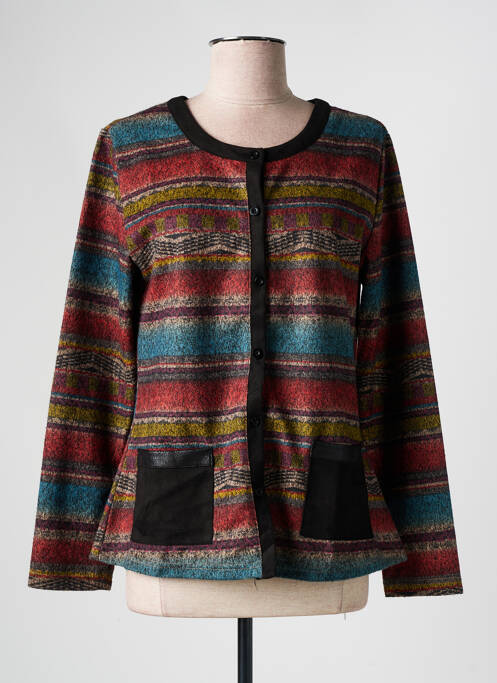 Veste casual marron S.QUISE pour femme