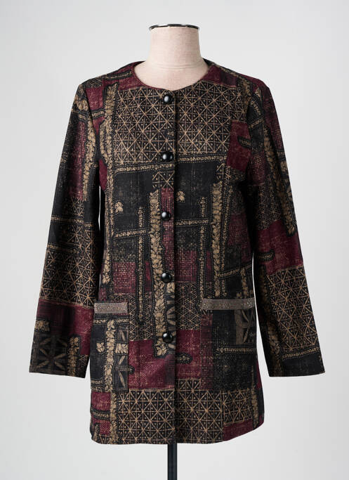 Veste casual rouge S.QUISE pour femme