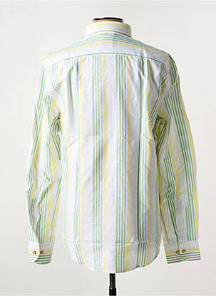 Chemise manches longues coupe cintrée vert CARLOS CORDOBA homme