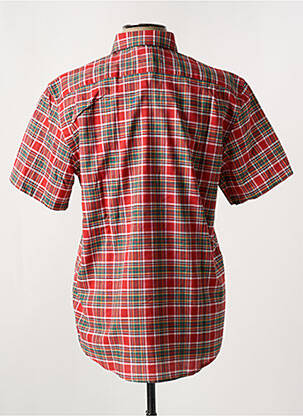 Chemise manches courtes poches rouge CARLOS CORDOBA homme