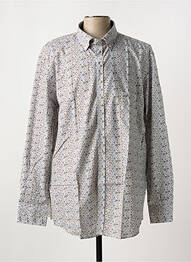 Chemise manches longues coupe cintrée marron CARLOS CORDOBA homme