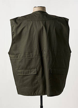Gilet sans manche coupe cintrée vert DUKE homme