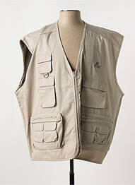 Gilet sans manche coupe cintrée gris DUKE homme