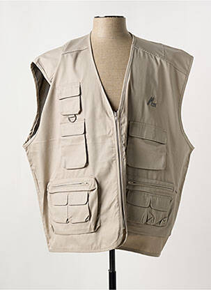 Gilet sans manche coupe cintrée gris DUKE homme