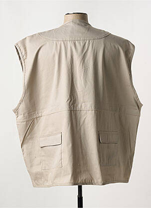 Gilet sans manche coupe cintrée gris DUKE homme