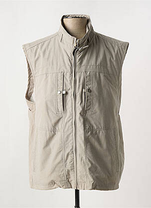 Gilet sans manche poches gris PETER COFOX homme