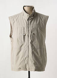 Gilet sans manche poches gris PETER COFOX homme