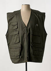 Gilet sans manche vert DUKE pour homme seconde vue