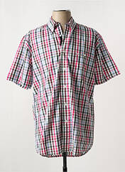 Chemise manches courtes rose EASY LINE pour homme seconde vue