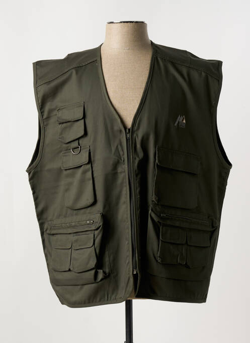 Gilet sans manche vert DUKE pour homme