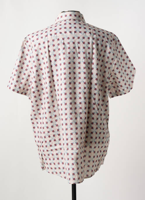 Chemise manches courtes beige CARLOS CORDOBA pour homme