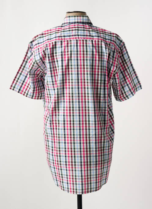 Chemise manches courtes rose EASY LINE pour homme