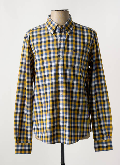 Chemise manches longues jaune TBS homme