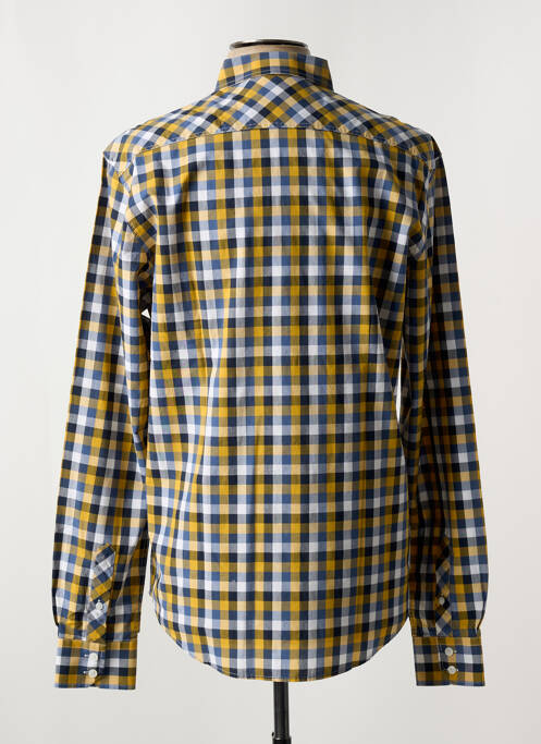 Chemise manches longues jaune TBS homme